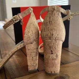 Sandales à Talons Hauts G By Guess Marron - Taille 8.5 Et 10 - Style Shantel Avec Bride Cheville - Neuf Sans Boîte